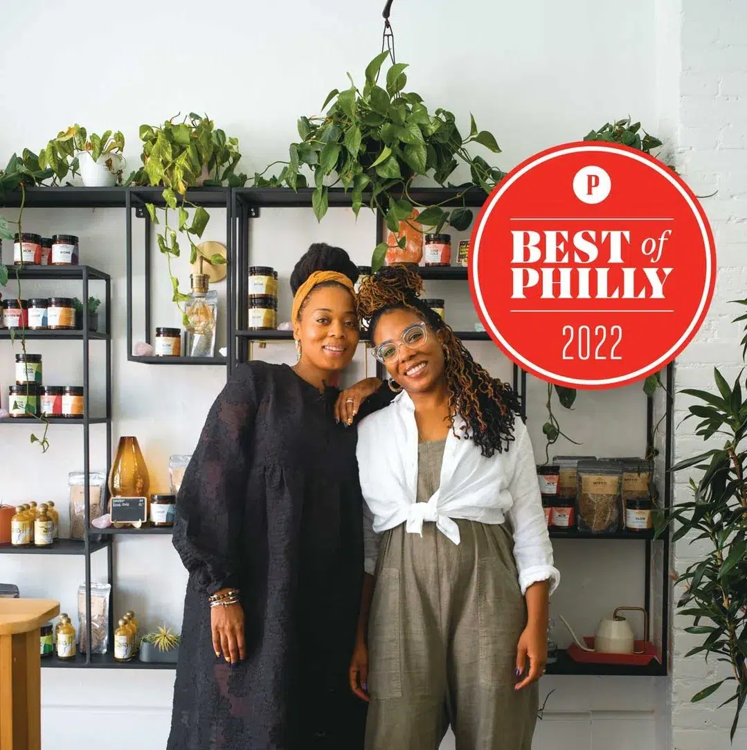 Dope Botanicals named Best Herbal Apothecary by Philly Mag for their Best of Philly 2022 Award.