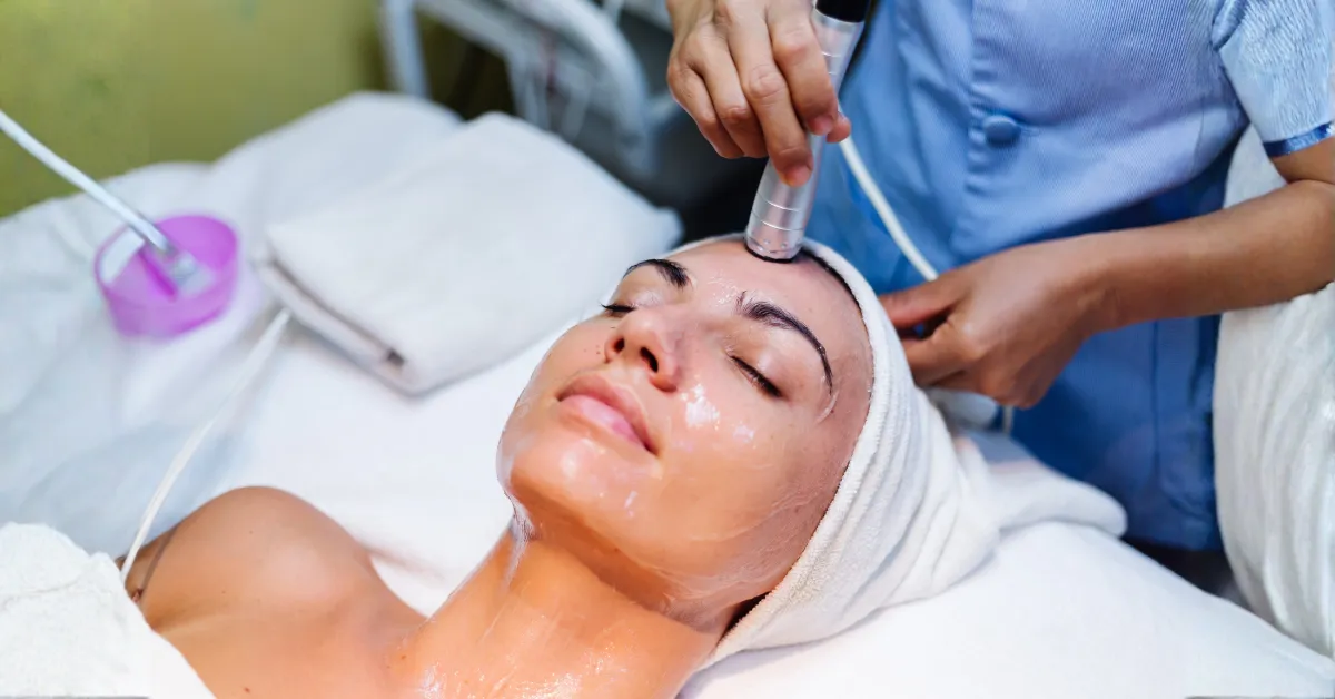 Customized facial for dry and dehydrated skin