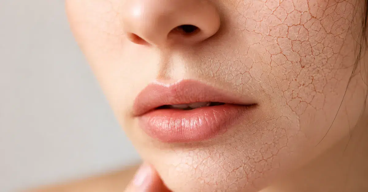Customized facial for dry and dehydrated ski