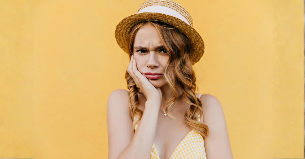Dull summer skin caused by heat sunscreen and dehydration