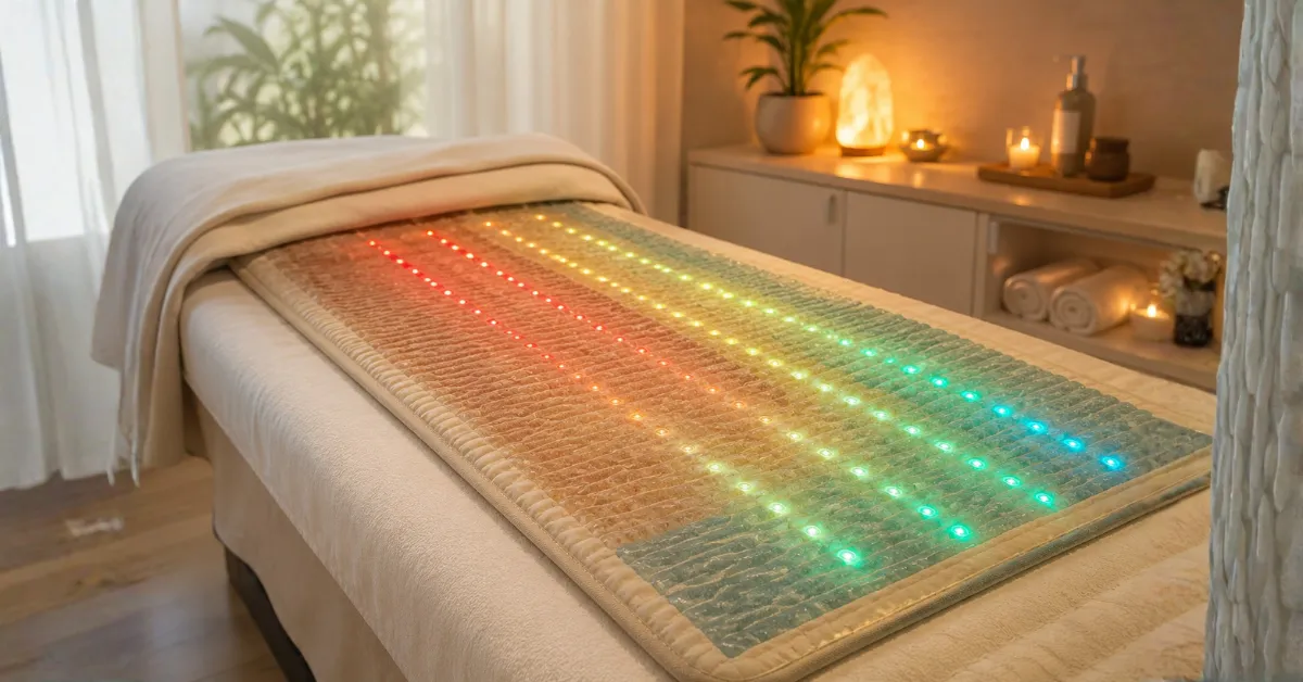 Rest and Restore Infrared PEMF Mat at Viviane Aires Skin Wellness
