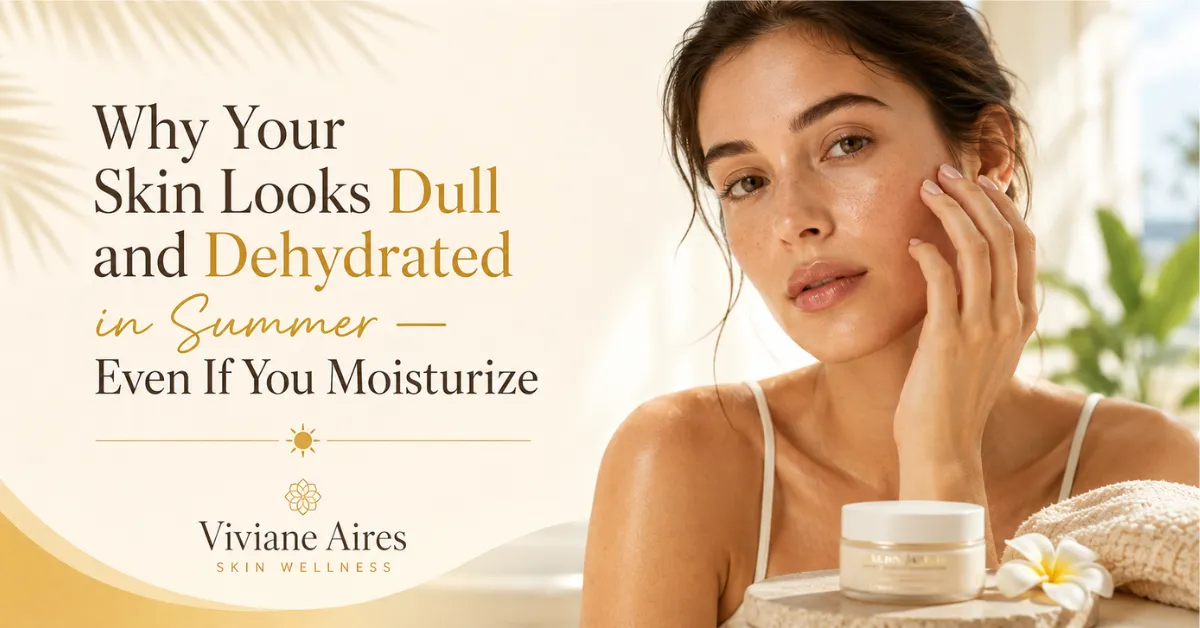 Dull and dehydrated summer skin even after moisturizer