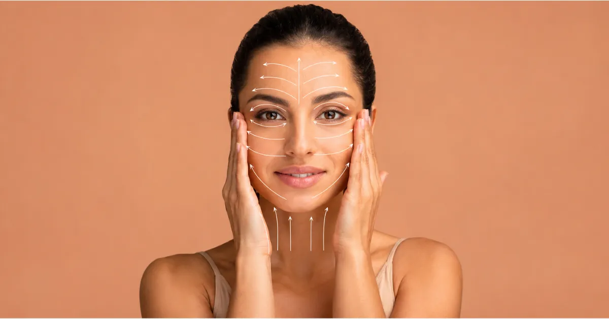 Buccal massage and firming facial comparison for sculpted-looking skin