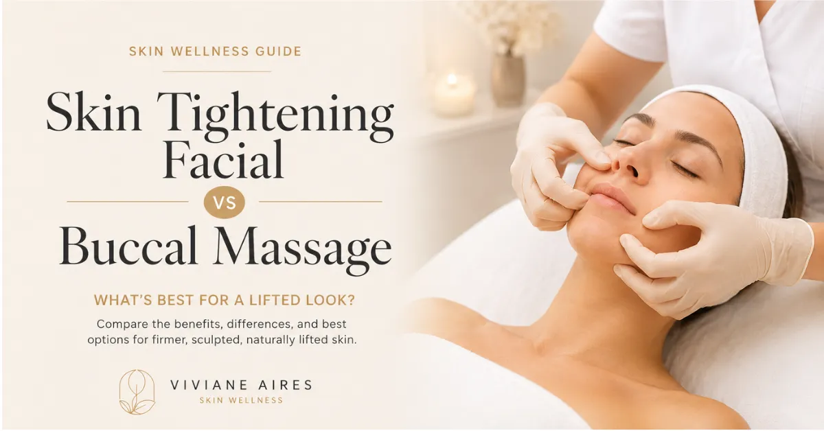 Skin tightening facial vs buccal massage for a lifted look in Philadelphia