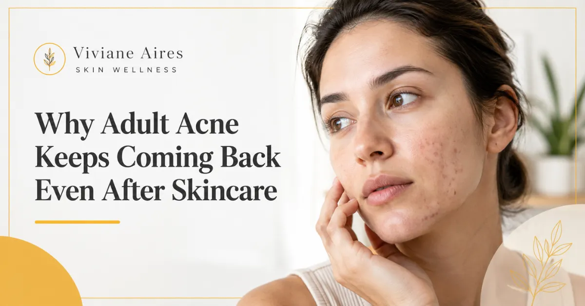 Adult acne keeps coming back even after skincare